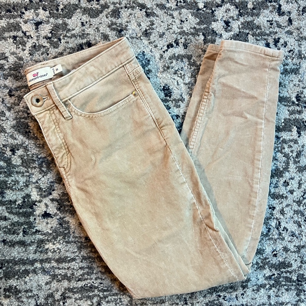 Vineyard Vines Jamie High Rise Skinny Corduroy Jeans Women's 25